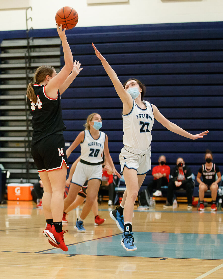 Madison vs. Yorktown girls hoops 5